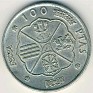 100 Pesetas Spain 1966 KM# 797. Subida por Granotius